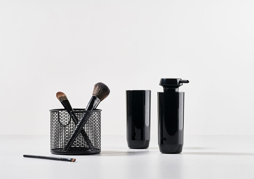 Suii Distributeur de Savon 17,5 cm, noir