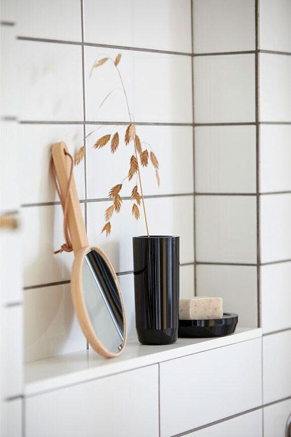 Suii Porte-Brosse à Dents 14 cm, noir