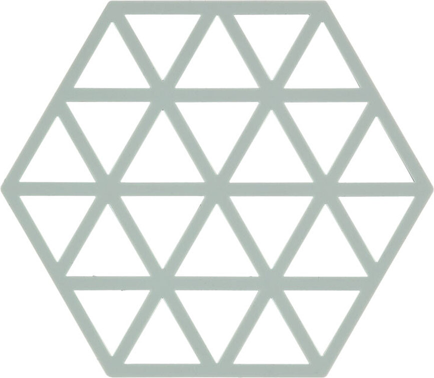 Suport pentru vase fierbinți Triangles albastru-gri