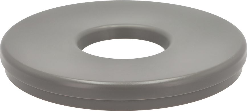 Tapa para cesto de la colada Ume, 40 x 40 cm, gris