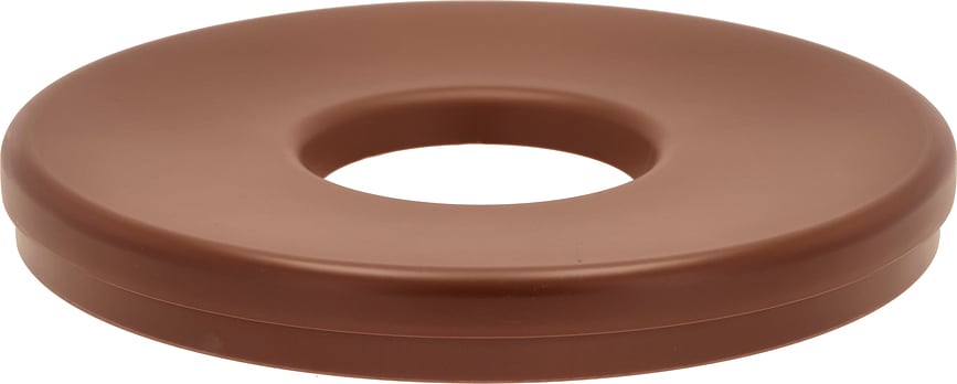 Tapa para cesto de lavandería Ume, 40 x 40 cm, terracota