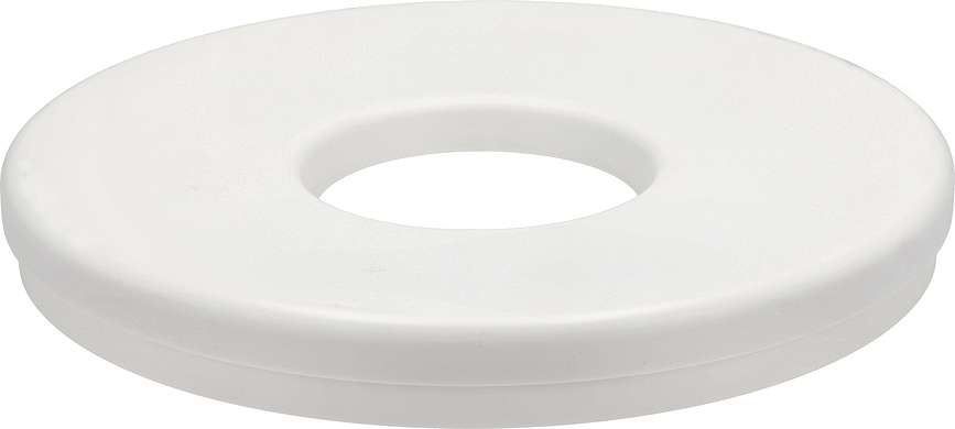 Tapa para cesto de ropa sucia Ume, 40 x 40 cm, blanca