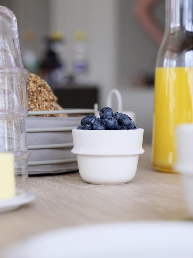 Taza Eau de porcelana, 320 ml, blanco