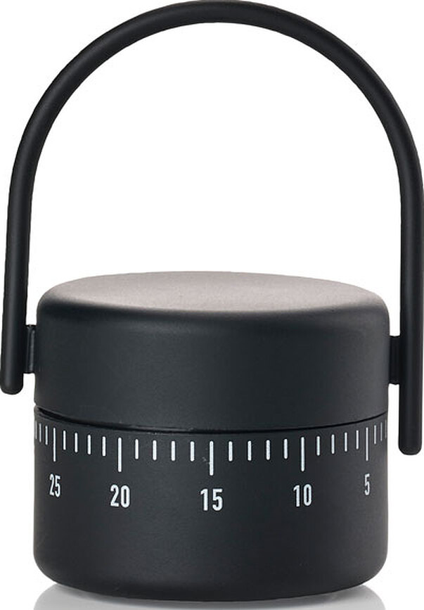 Temporizador Singles, negro