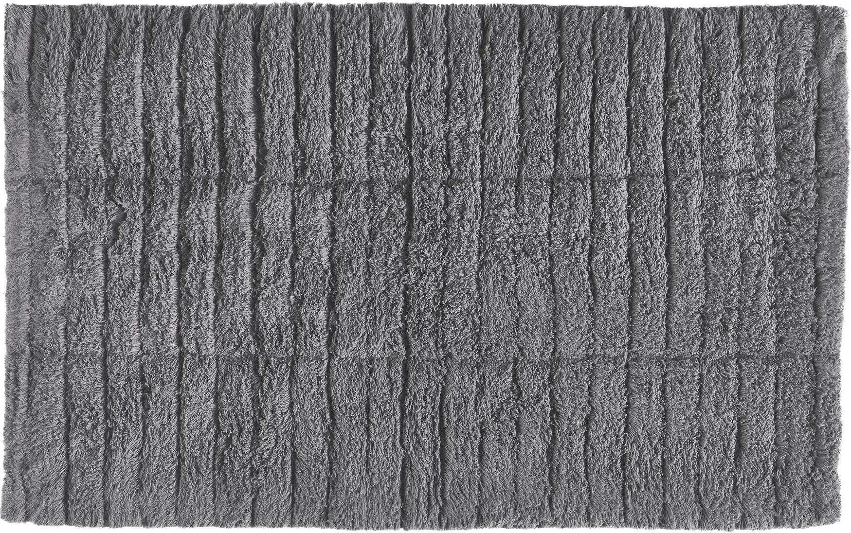 Tiles Badezimmer-Teppich grau