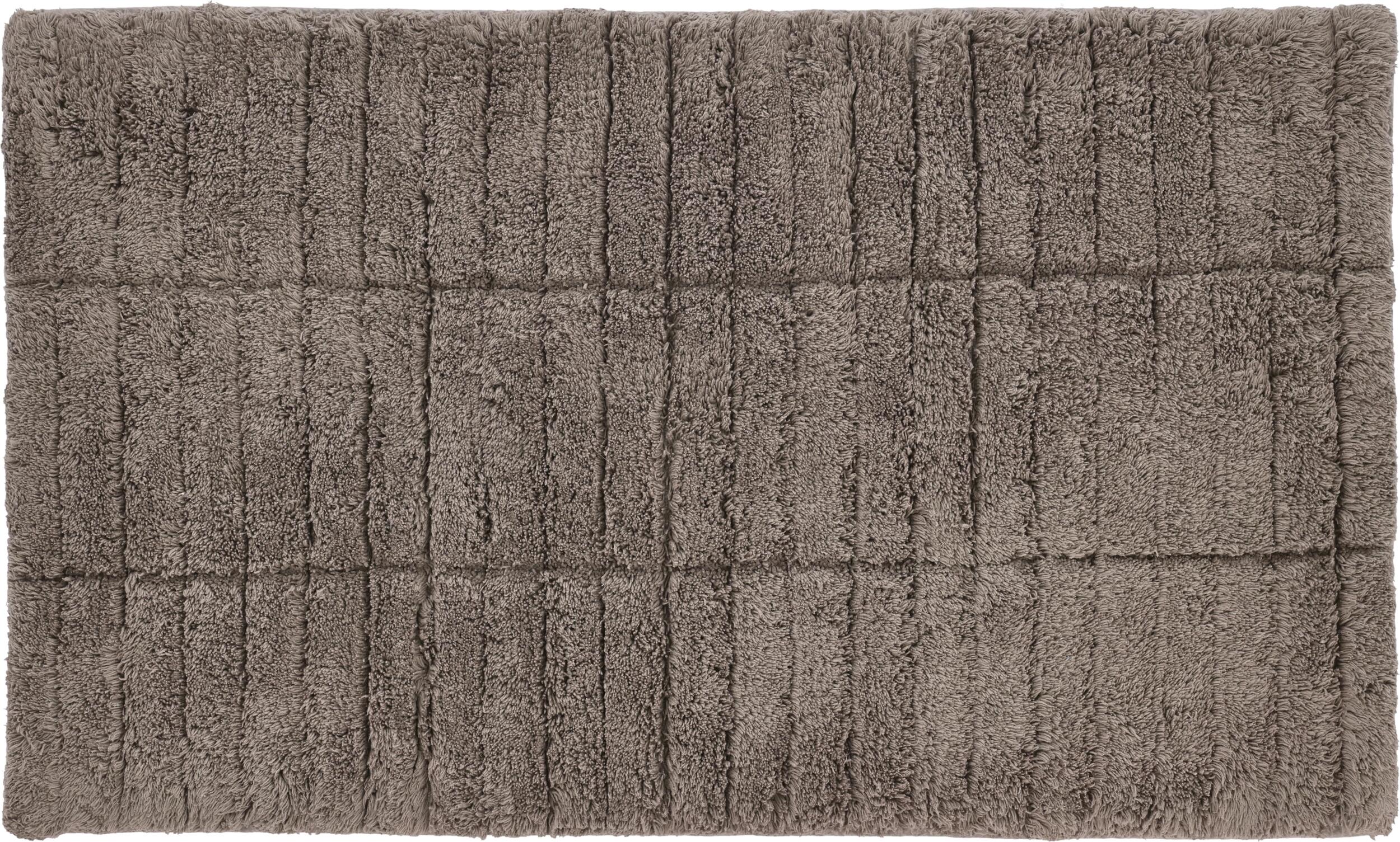 Tiles Badezimmer-Teppich taupe