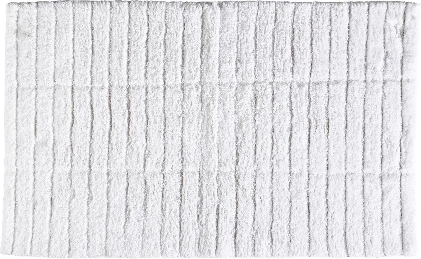 Tiles Badezimmer-Teppich weiß