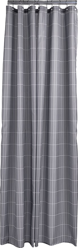 Tiles Rideau de Douche, gris acier