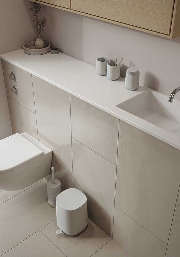 Time WC Četka svijetlosiva