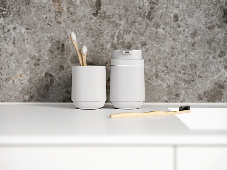 Time Distributeur de Savon, beige