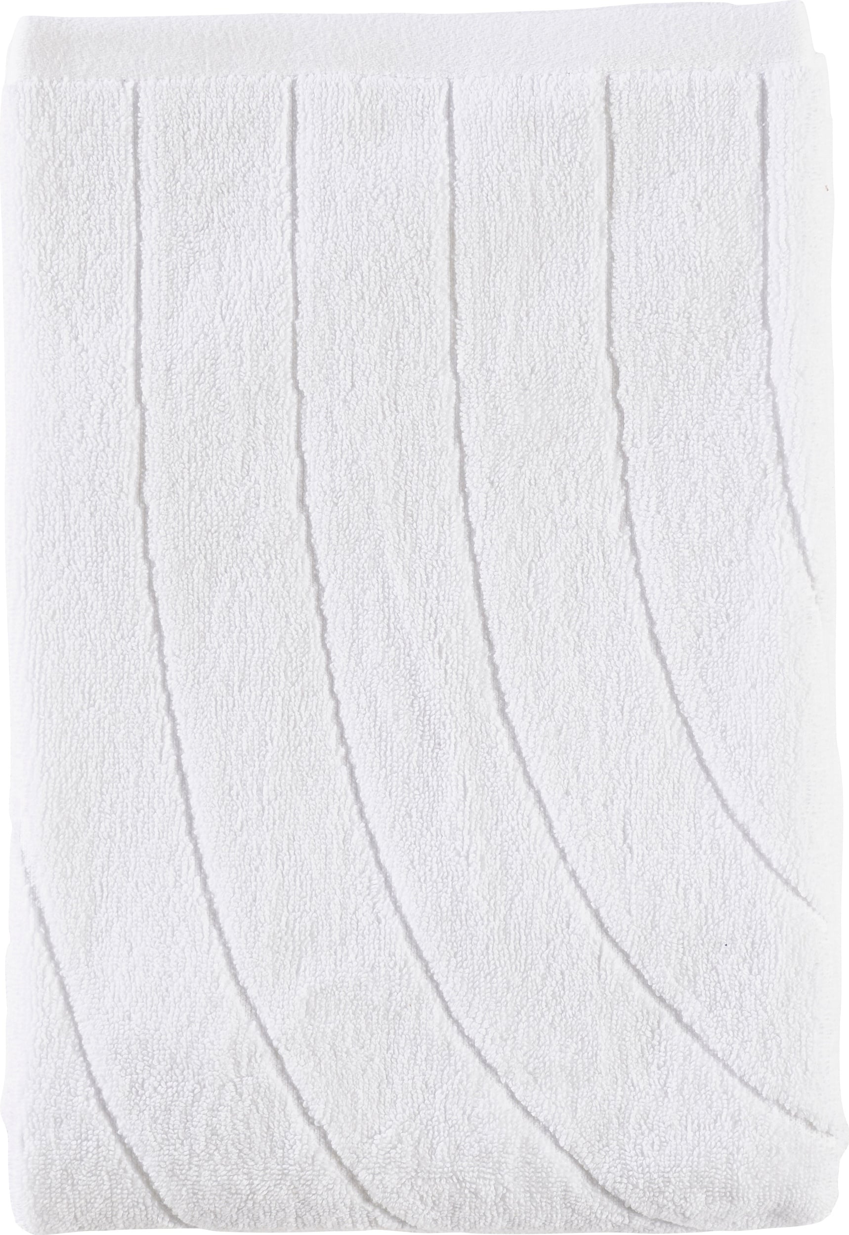 Time Handtuch 70 x 140 cm weiß