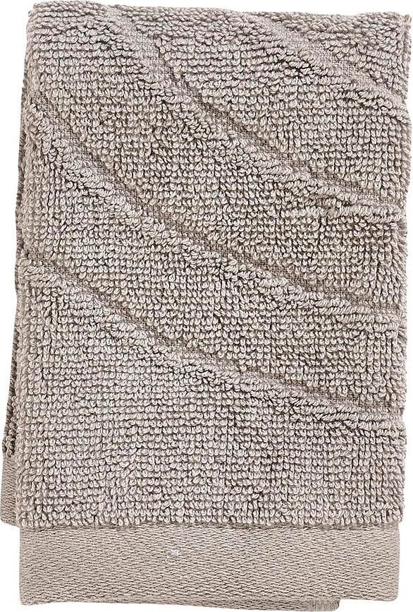 Time Ručnik za lice 30 x 30 cm sivkasto bež