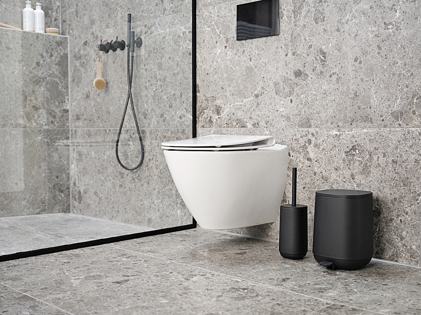 Time Ščetka za WC, svetlo siva