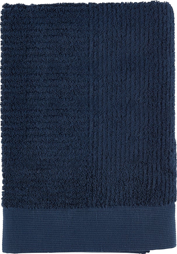 Toalla Classic, 70 x 140 cm, azul oscuro