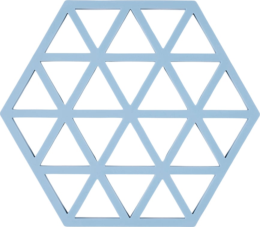 Triangles Βάση για ζεστά σκεύη, γαλάζια