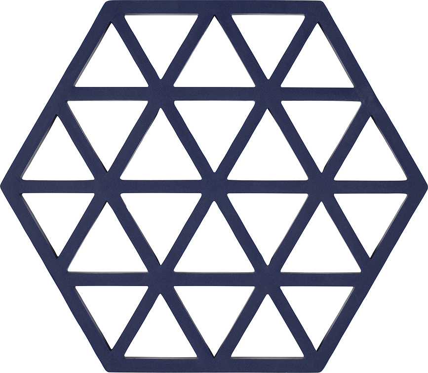 Triangles Podmetač za vruće posuđe granatni