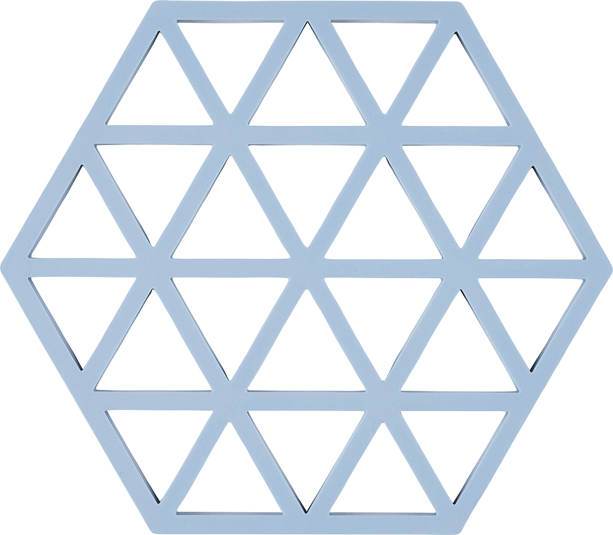 Triangles Podmetač za vruće posuđe plavi