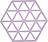 Triangles Sous-plat, violet clair