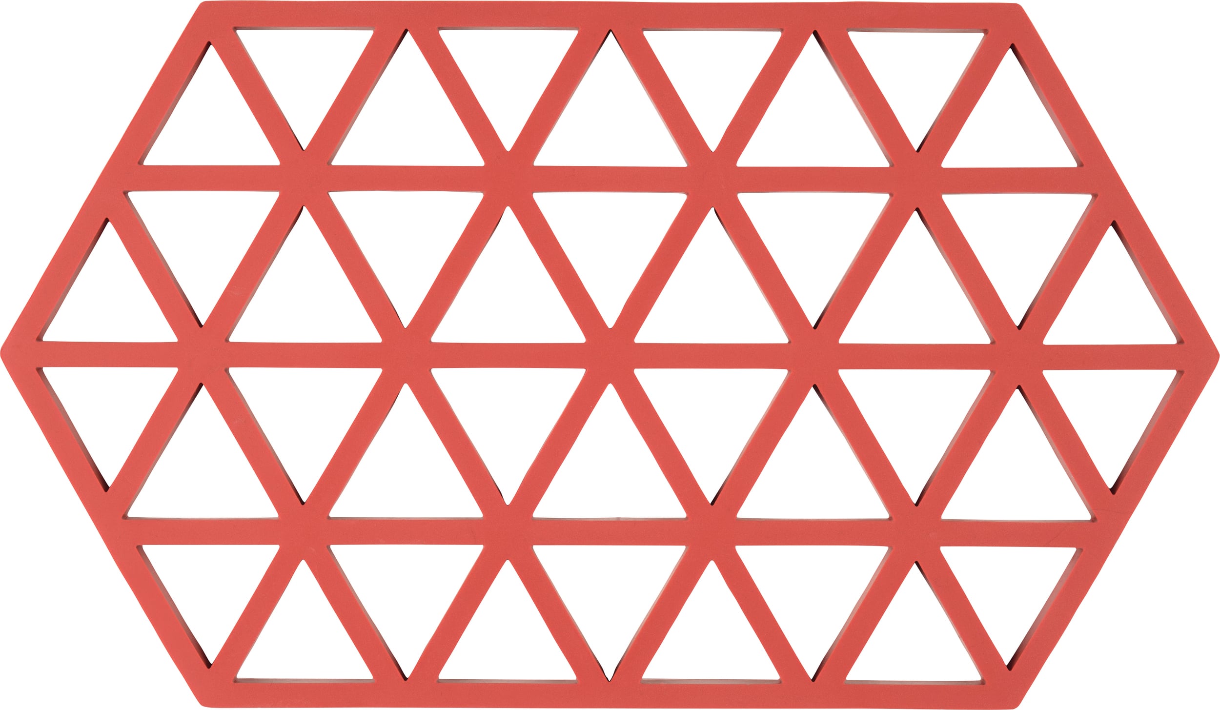 Triangles Topfuntersetzer 24 cm, rot