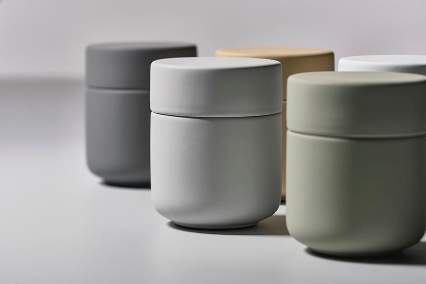 Ume Držalo za vatirane palčke in blazinice, črno