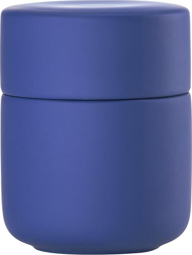 Ume Posoda za vatne palčke in blazinice, indigo