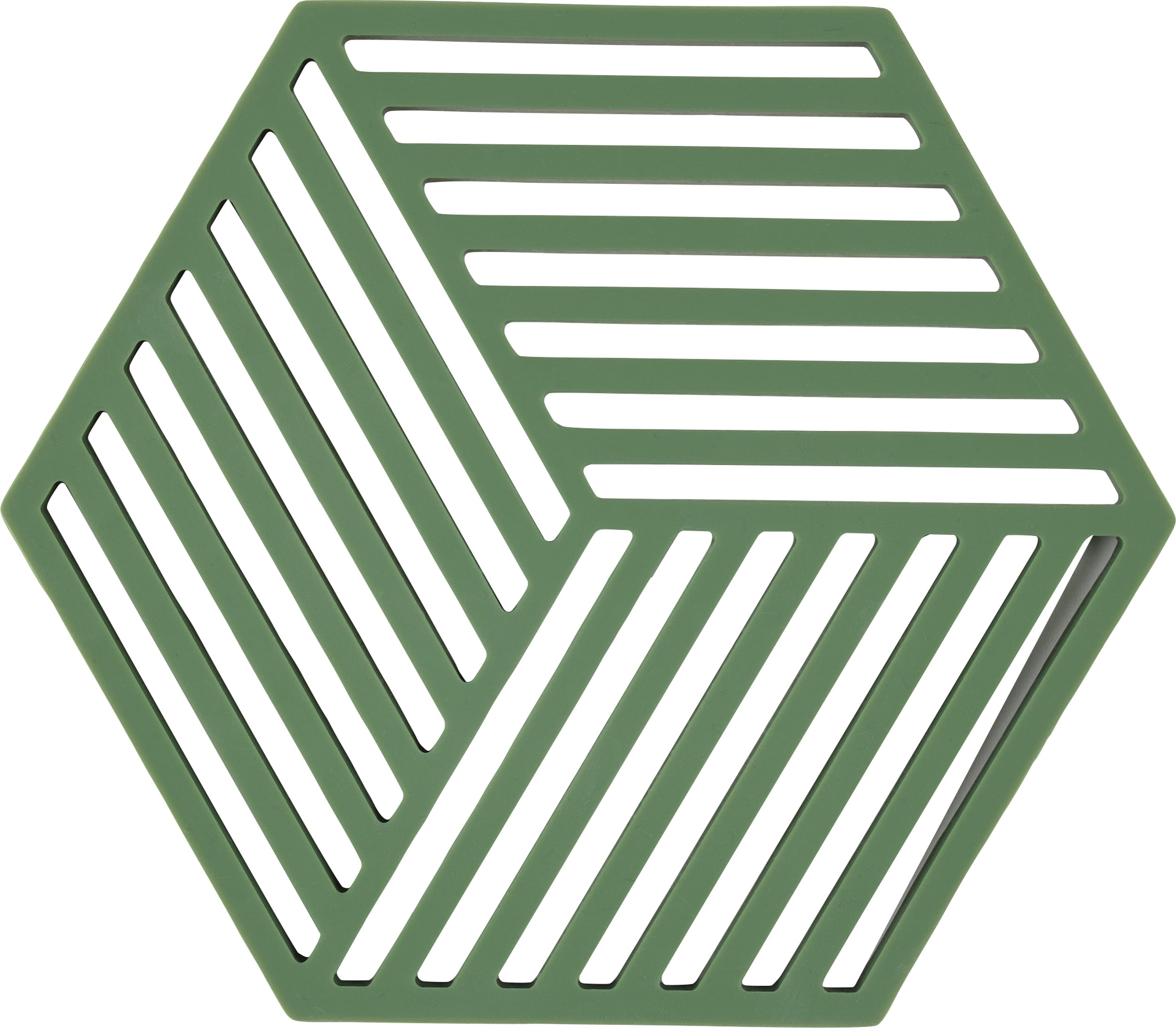 Untersetzer Hexagon, grasgrün