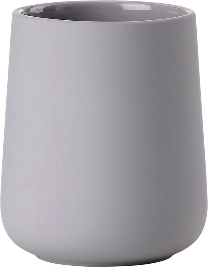 Vaso para Cepillos de Dientes Nova One, gris paloma
