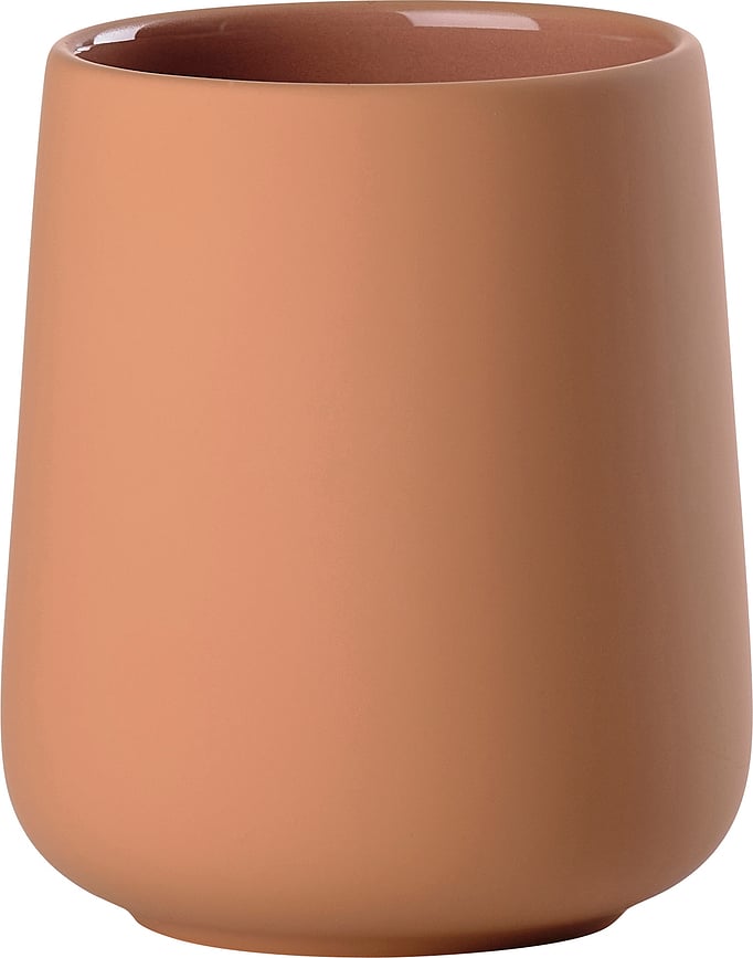 Vaso portacepillos Nova One, naranja