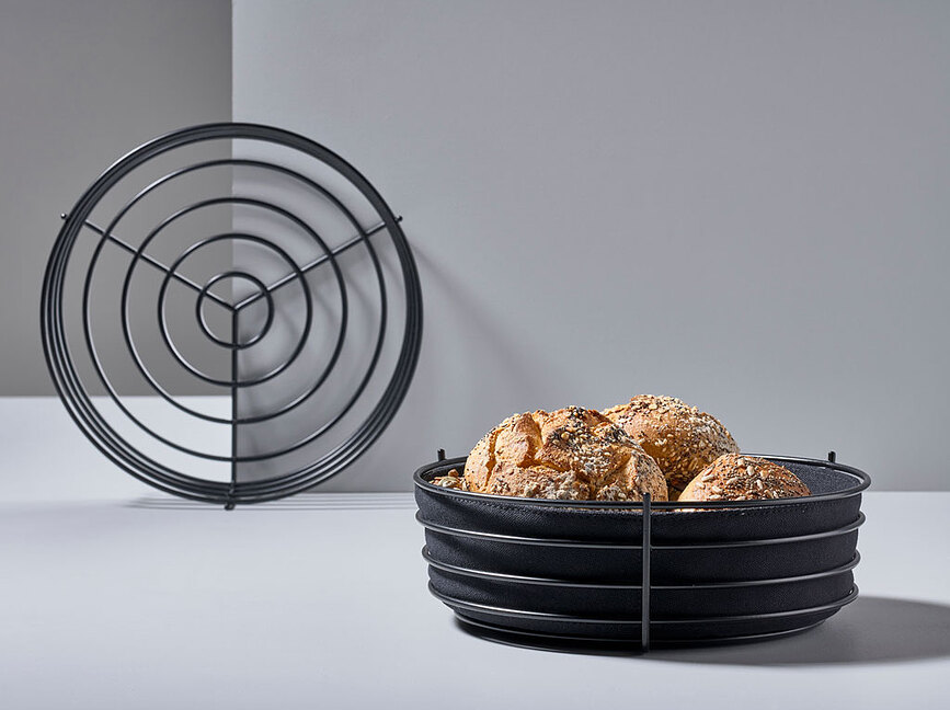 Zone Denmark Košara za kruh crna