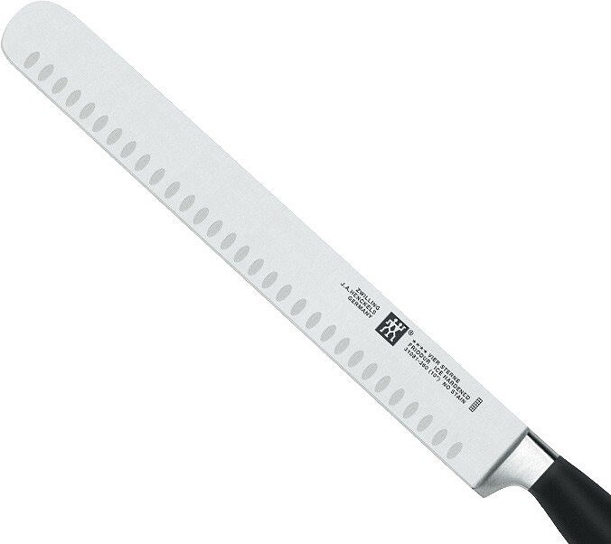 Cuchillo alveolado Four Star, 26 cm, para embutidos