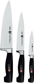 Zwilling Gourmet set di 3 coltelli, 1 trinciante 20 cm, 1 coltello da Zwilling Gourmet set di 3 coltelli, 1 trinciante 20 cm, 1 coltello da