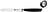 All Star Allkniv med tandad egg 13 cm, silver