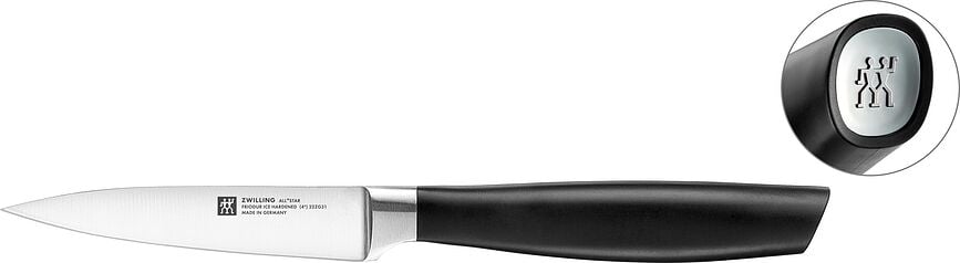 All Star Gemüse- und Obstmesser 10 cm silberfarben