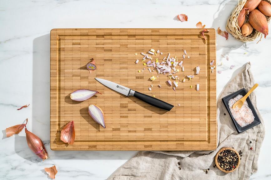 All Star Set de Couteaux, couteau Santoku et couteau à légumes et fruits, argentés, Set 2 pièces