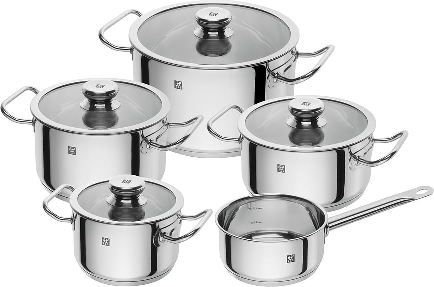 Batería de Cocina Zwilling Element, Juego de 5 piezas