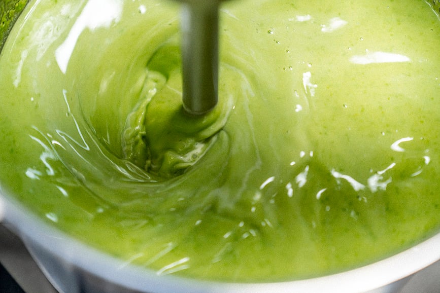 Batidora de mano Enfinigy, blanca