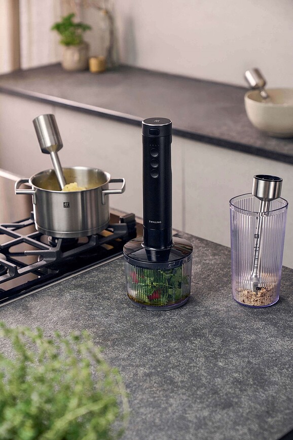 Batidora de Mano inalámbrica Xtend, con vaso medidor, batería recargable y cargador