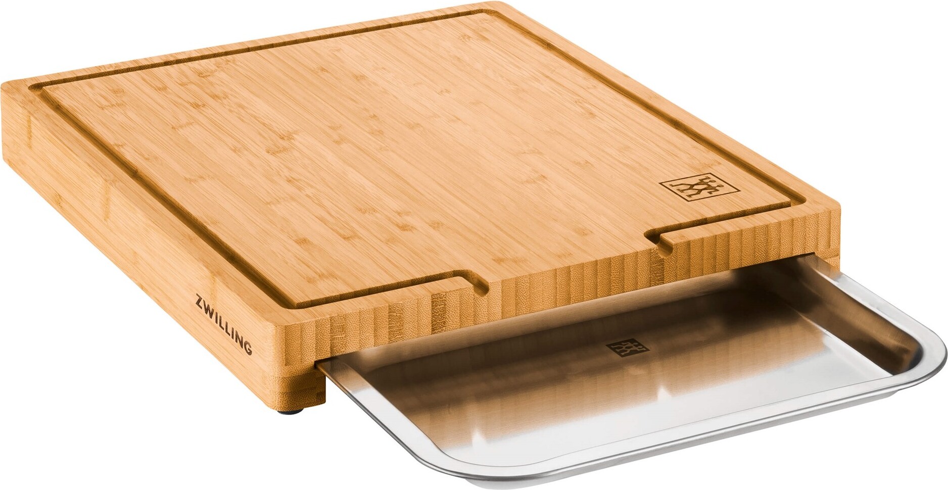 BBQ+ Schneidebrett mit Schublade, 30 x 39 cm