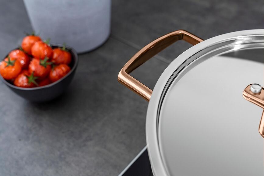 Bellasera Set posod s črnimi ročaji, 5-delni set