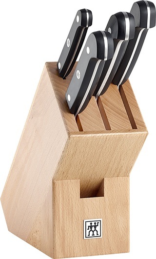 Blok z 4 nożami Gourmet