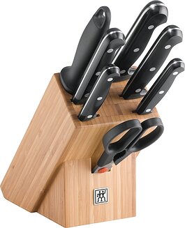 Bloks ar 5 nažiem Zwilling Twin Chef ar asināmo un šķērēm