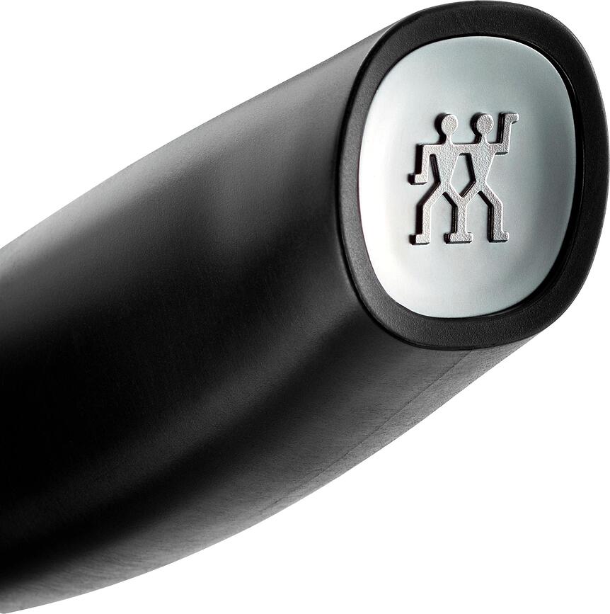 Bloque de Cuchillos autoafilable All Star, negro, con 5 cuchillos y tijeras