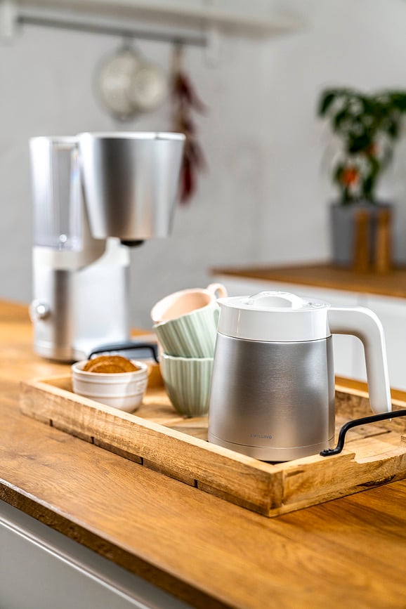 Cafetera de Goteo Enfinigy, 1,25 L, negra