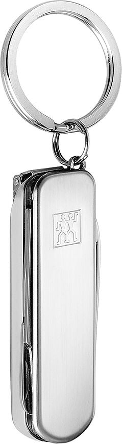 Classic Inox Outil Multifonction pour ongles, rouge