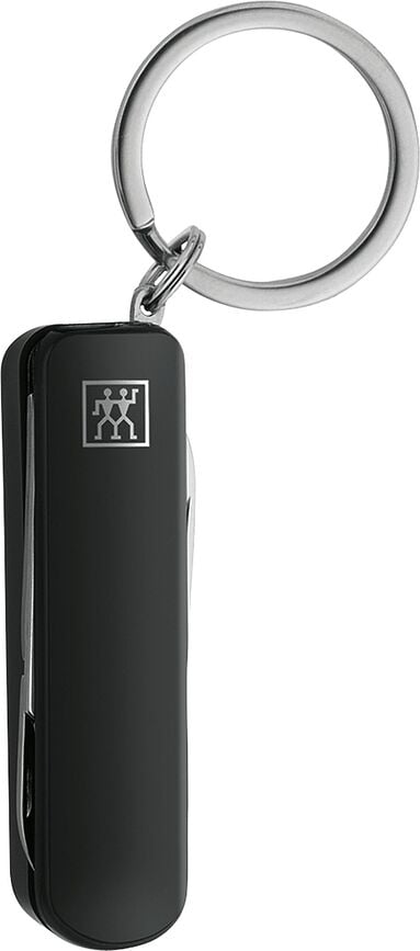 Classic Inox Outil Multifonction pour ongles, rouge