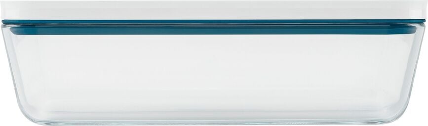 Contenedor de cristal de vacío Zwilling Fresh & Save, 900 ml, verde azulado