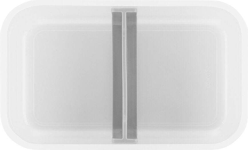 Fiambrera de vacío Zwilling Fresh & Save, 1,6 l, transparente, con compartimento