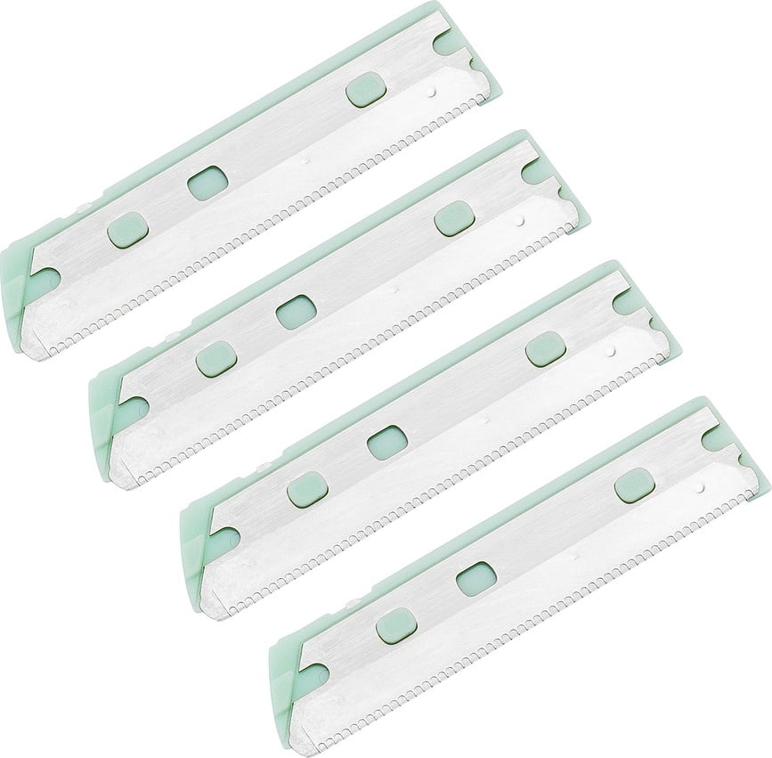Cuchillas de Recambio para Depiladora Facial Premium, Pack de 4 unidades