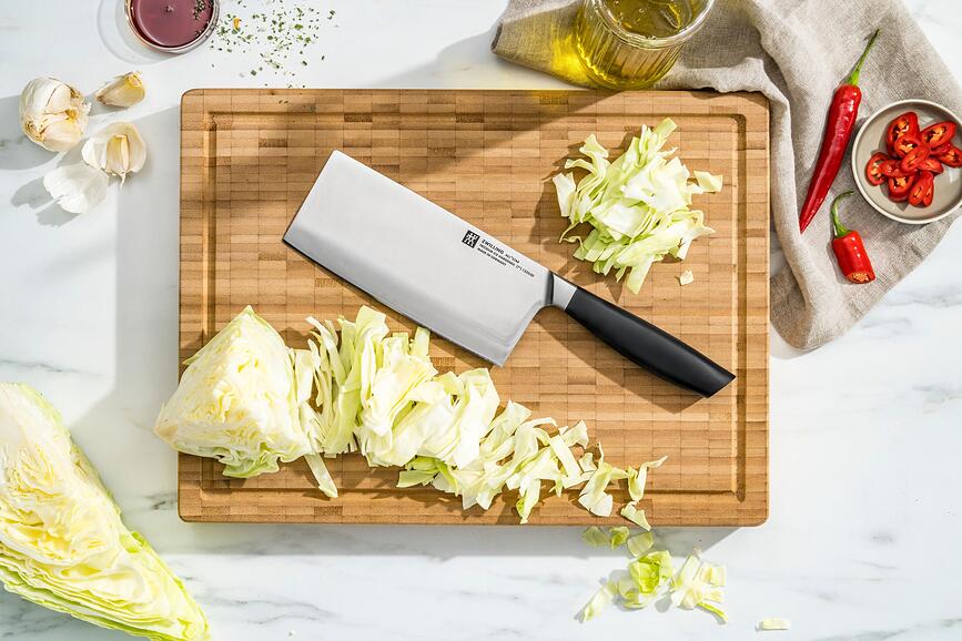 Cuchillo de Chef Chino All Star, 18 cm, dorado mate