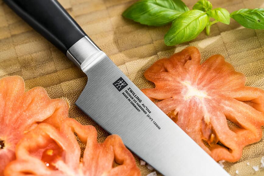 Cuchillo de Chef compacto All Star, 14 cm, blanco